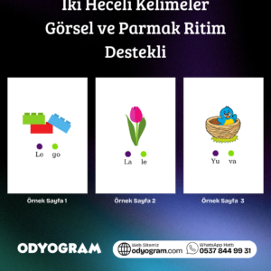 İki Heceli Kelimeler Kitabı