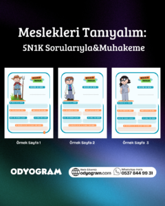 Meslekleri Tanıyalım:  5N1K Sorularıyla Muhakeme