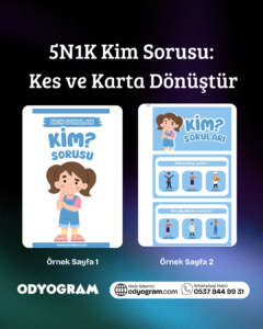 5N1K Kim Sorusu:  Kes ve Karta Dönüştür