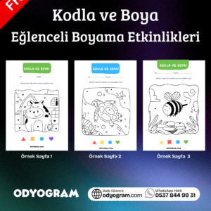 Eğlenceli Boyama Etkinlikleri: Kodla ve Boya