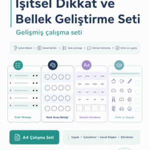 İşitsel Dikkat ve Bellek Geliştirme Seti | Gelişmiş Çalışma PDF