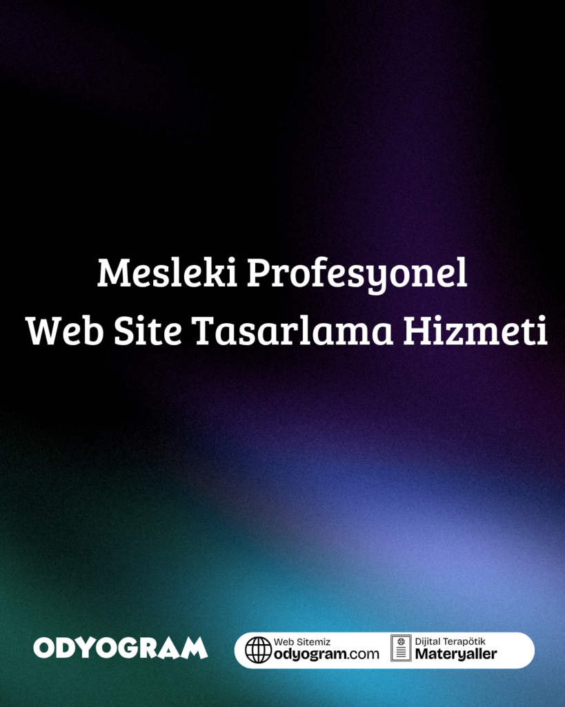 Uzmanlara Özel Web Site Tasarlama Hizmeti
