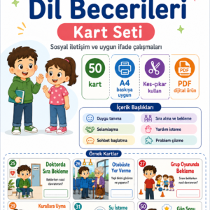 Pragmatik Dil Becerileri Kartları