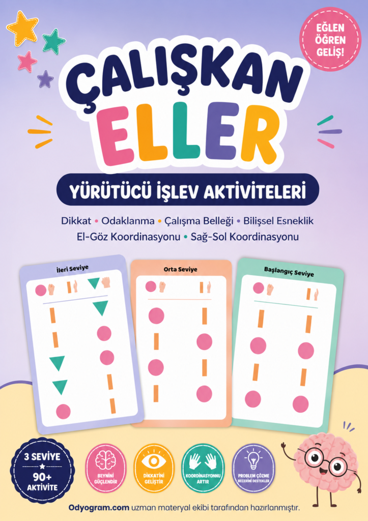 Çalışkan Eller: Yürütücü İşlev Aktiviteleri