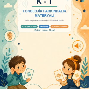 K-T Fonolojik Farkındalık Materyali – 6 Düzey, 28 Çalışma