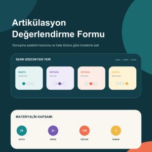 Artikülasyon Değerlendirme Formu